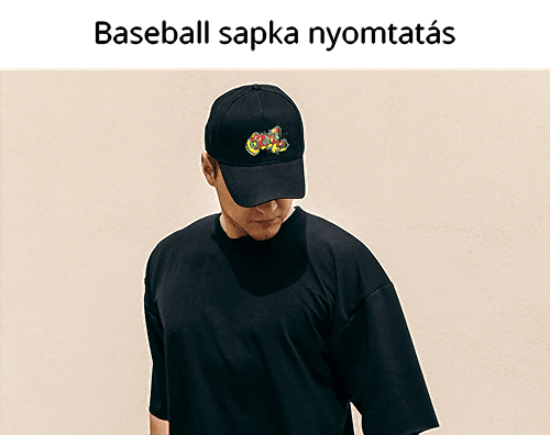 Baseball sapka nyomtatás